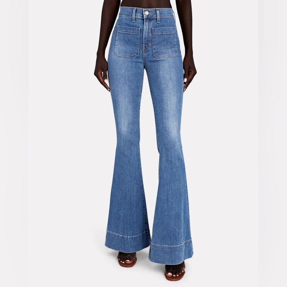 Veronica Beard Sheridan flare jeans in color: Airway, size: 32 NWT - Picture 3 of 7